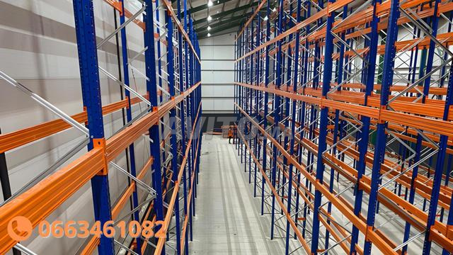 Étagères d'Entrepôt Stockage sur Palettes