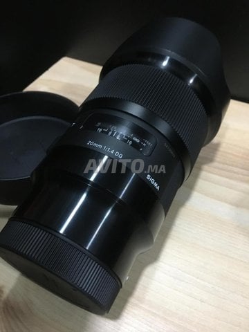 Objectif hybride Sigma 20mm f1.4 DG Art  pour Sony