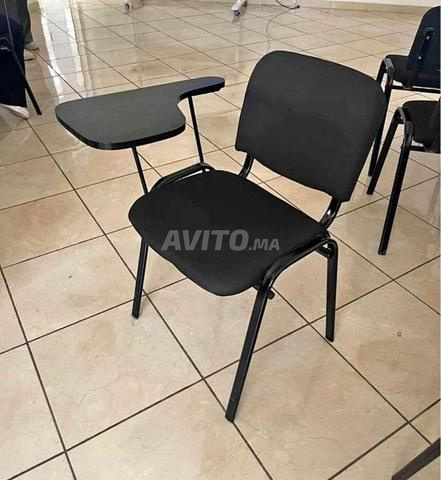 Chaise scolaire en tissu couleur au choix