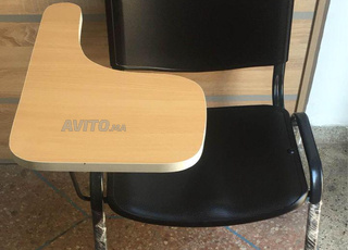 chaise avec écritoire avec cache ou sans cache