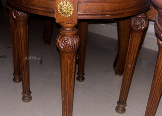 3 bases de tables sans couvercle 