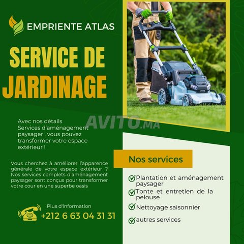 Nettoyage des jardins 