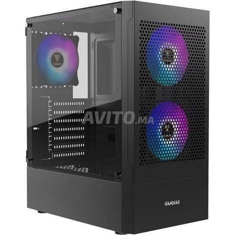 GAMDIAS TALOS E3 Mesh WH Boîtier PC de Jeu