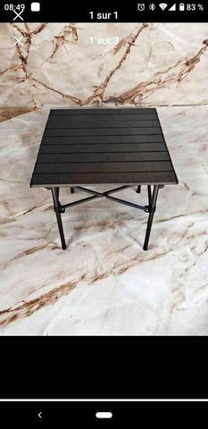 table de camping plaible 