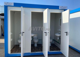 Toilette modulaire pour chantier