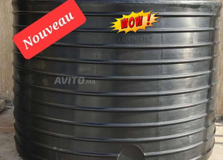 Cuve Alimentaire 1000L Blanc Bleu Noir
