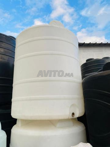 Cuve Alimentaire 1000L Blanc Bleu Noir