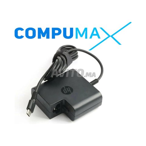 Chargeur HP pour PC PORTABLE - Type-C 65W