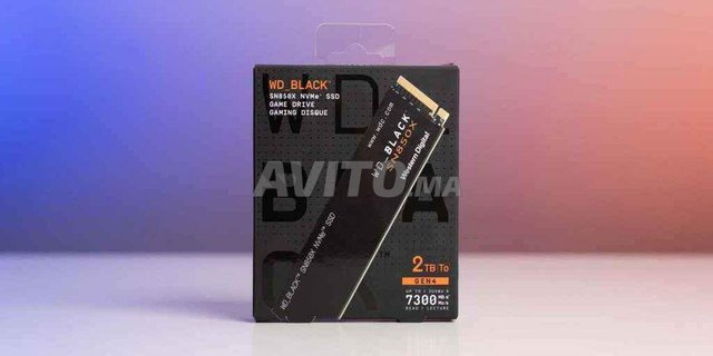 SSD WD black SN850X 2TB for Gaming PC & PS5