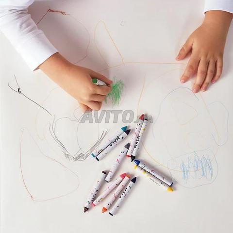 Craie de cire, multicolore