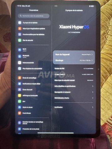 Tablette Xiaomi 6 Pad 8RAM