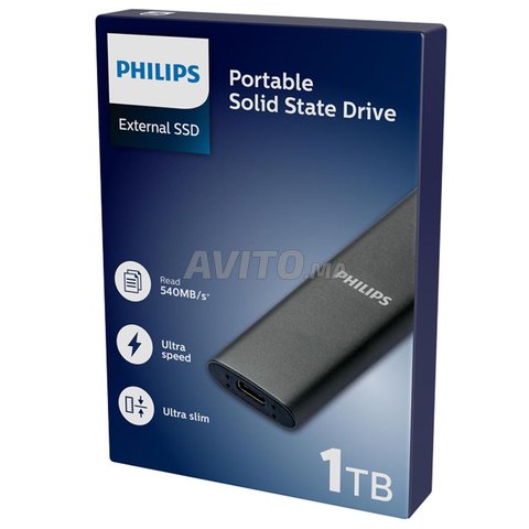 PHILIPS EXTERNAL SSD 1 TB NEUF