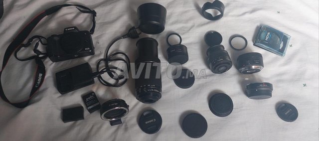 camera canon M50 Filtres objectifs adapter tripod