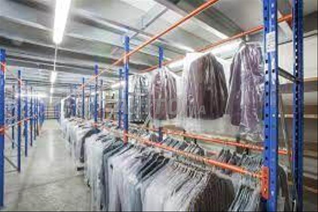 rayonnages métalliques pour vêtements  - 2