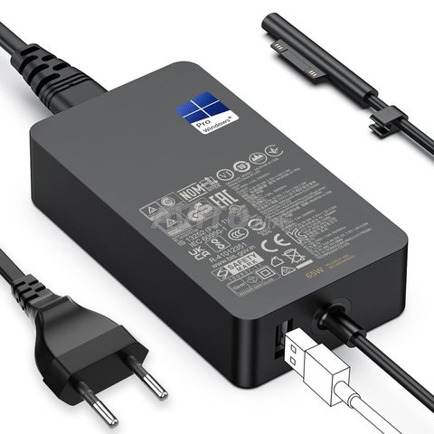 chargeur original / adaptable Surface pro 3 4 5 6 