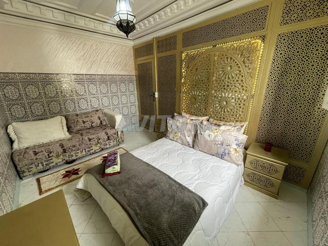 Apprt Élégant avc 2 Chambres et Décor Traditionnel