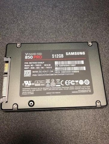 Samsung SSD 850Pro 512GB Accessoires Informatiques a Inzegan Avito.ma