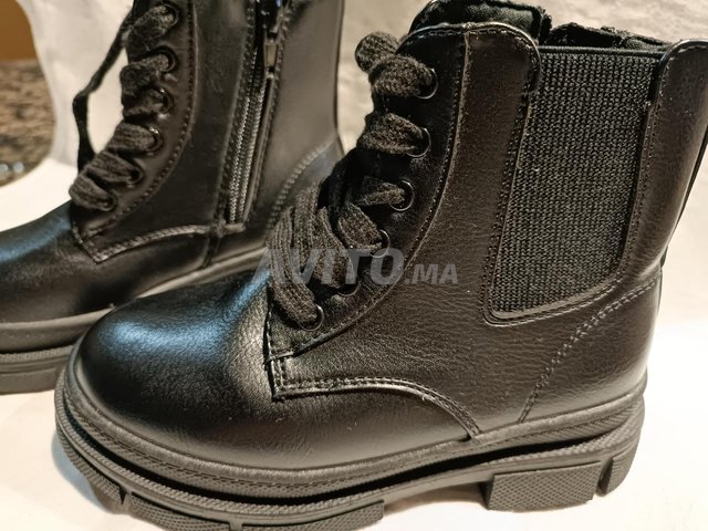 bottines noires pour fille 