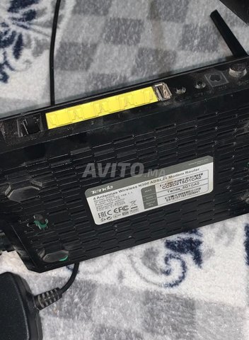 Routeur wifi Tenda ADSL Maroc Telecom 4 antennes