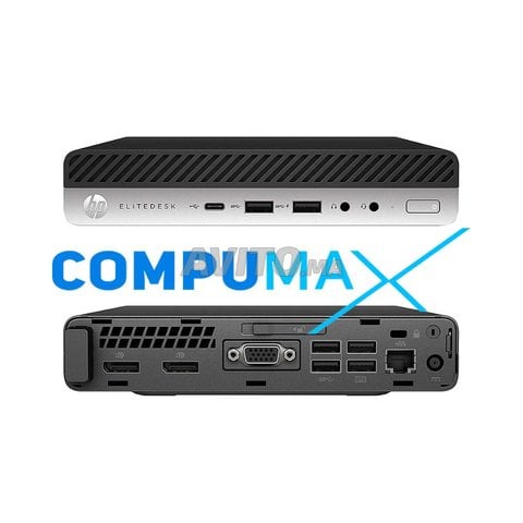 Mini PC Bureau HP Elitedesk 800 G3 Core i5-6eme