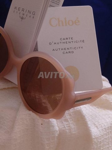 lunettes chloé solaire femme originale 