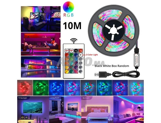 Bande Lumineuse RGB Bluethoot avec télécommande