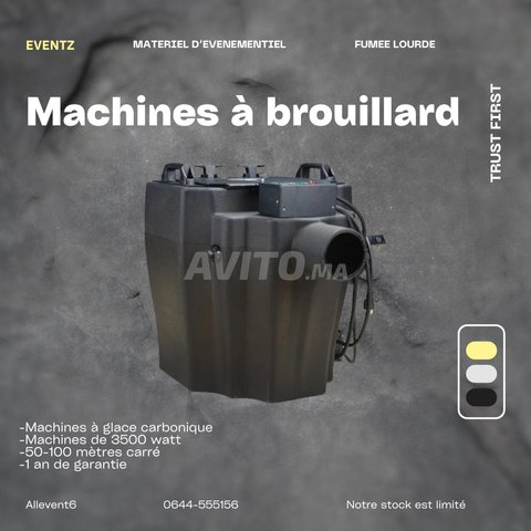 Machine a brouillard ou fumee fourde 3500 watt