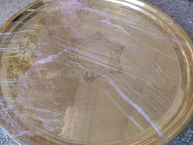 Anciens plateaux marocains en cuivre