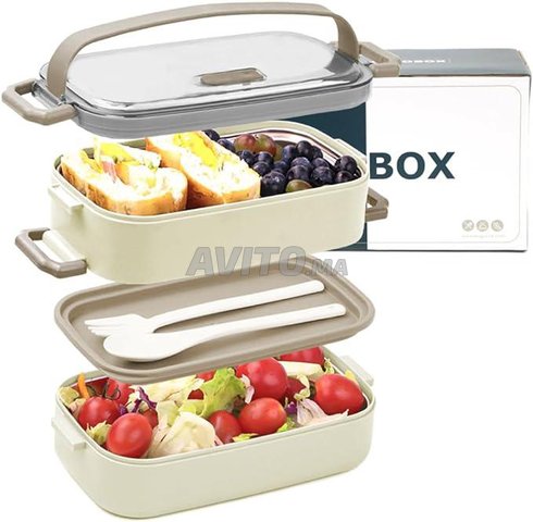 Boîte à repas inoxe