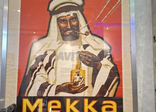 affiche publicitaire Mekka 1930