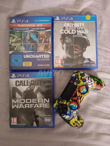pack jeux PS4 manette 