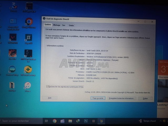 pc portable Lenovo Thinkpad 