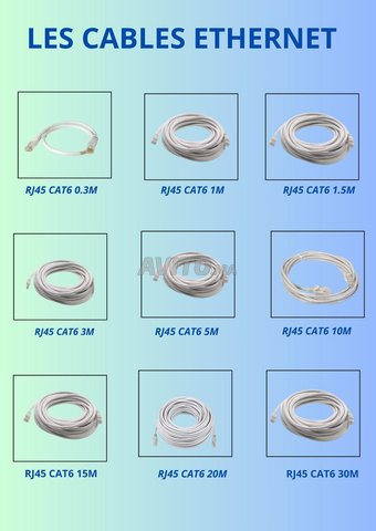 LES CABLES ETHERNET 