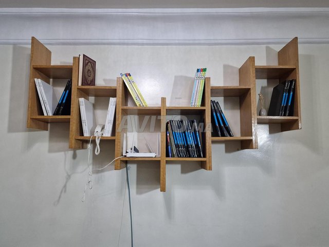 bibliothèque en chêne