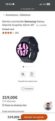 montre connecter samsung galaxy watch 6