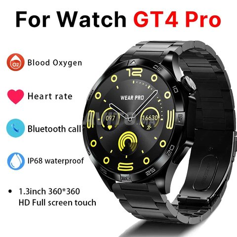 Smart Watch 2024 NFS Bluetooth Call GPS Tracker