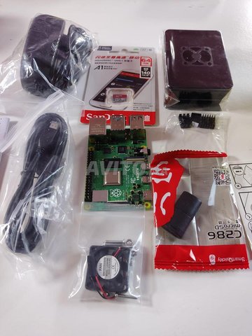 Kit Raspberry Pi 4 Modèle B  4B 1G de RAM
