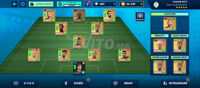 Dream League account for sale