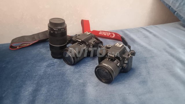 2 camera cannon 100D et micro duo sans fil boya 