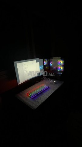 pc gamer n9ii M3 clavier souris tapis écran o lpc