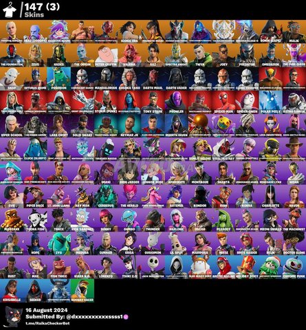 Account fortnite full access 