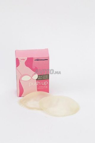 coussinets soutien-gorge en silicone transparent 