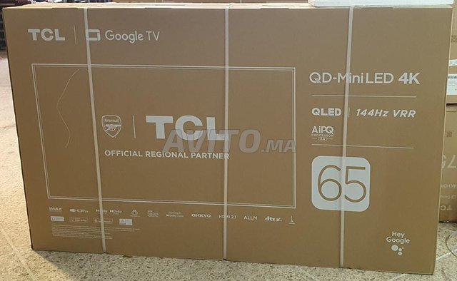 tcl Mini LED C755 2.1 144Hz Qled tv google Tv