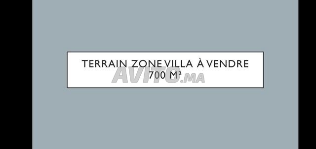 Terrain ZV 700 m² avenue nations unis
