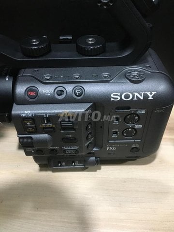 Caméscope Sony FX6 Cinema  4K etat Comme Neuf 