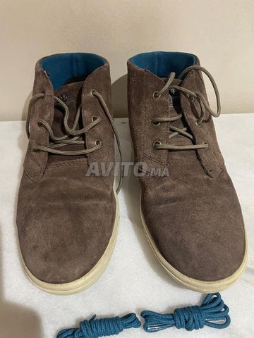 bottes Timberland en cuir 