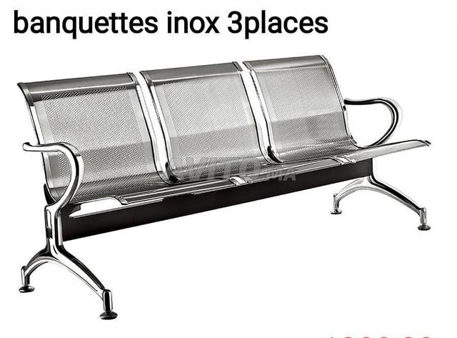 banquette semi cuir et inox disponible  - 2