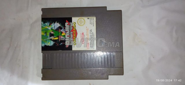 jeux Nintendo nes bionic commondo