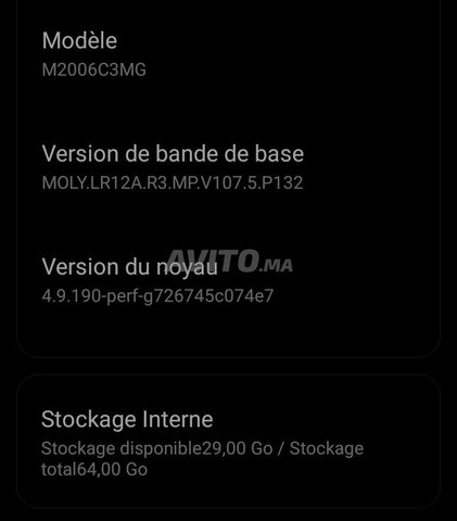 Xiaomi Redmi 9C bon état 