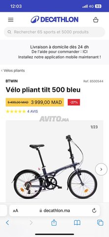 Velo Decathlon TILT 500 Velos a Casablanca Avito.ma